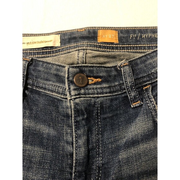 Anthropologie Pilcro Women's Jeans Hyphen Distressed Straight Size 27 X 31 - Picture 4 of 8